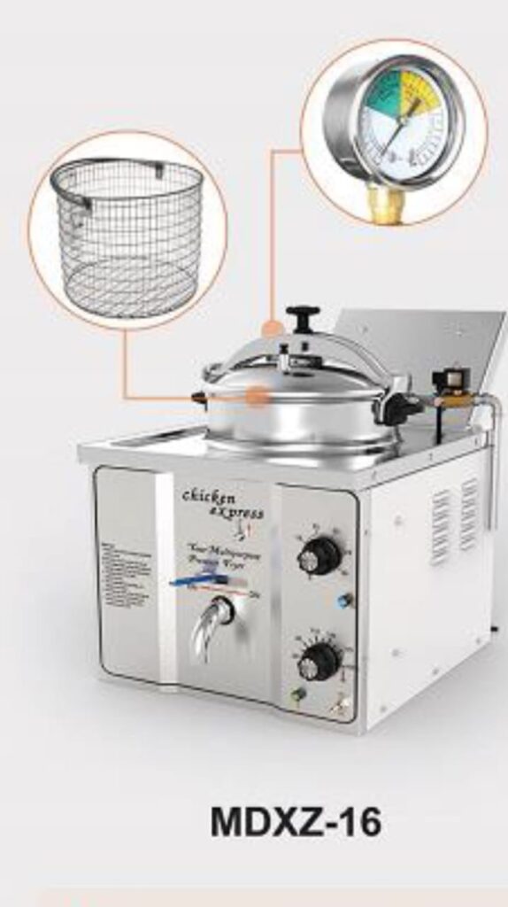 Table Top Industrial Pressure Fryer