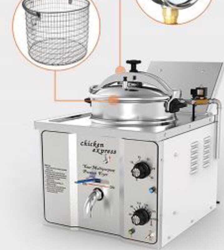 Table Top Industrial Pressure Fryer